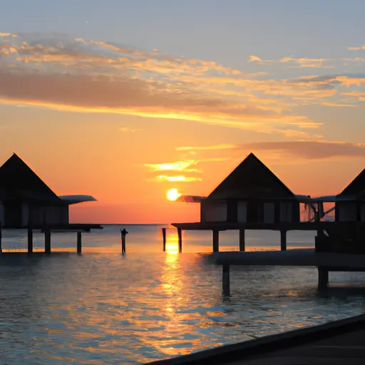 Maldives Photograph Photorealist Sunset Beach