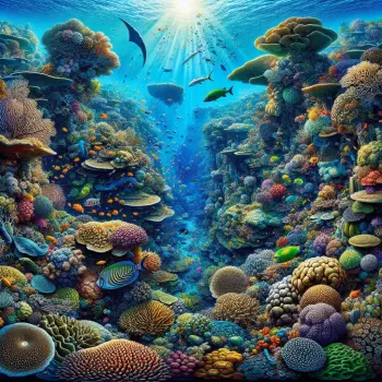 Photograph of the Great Barrier Reef